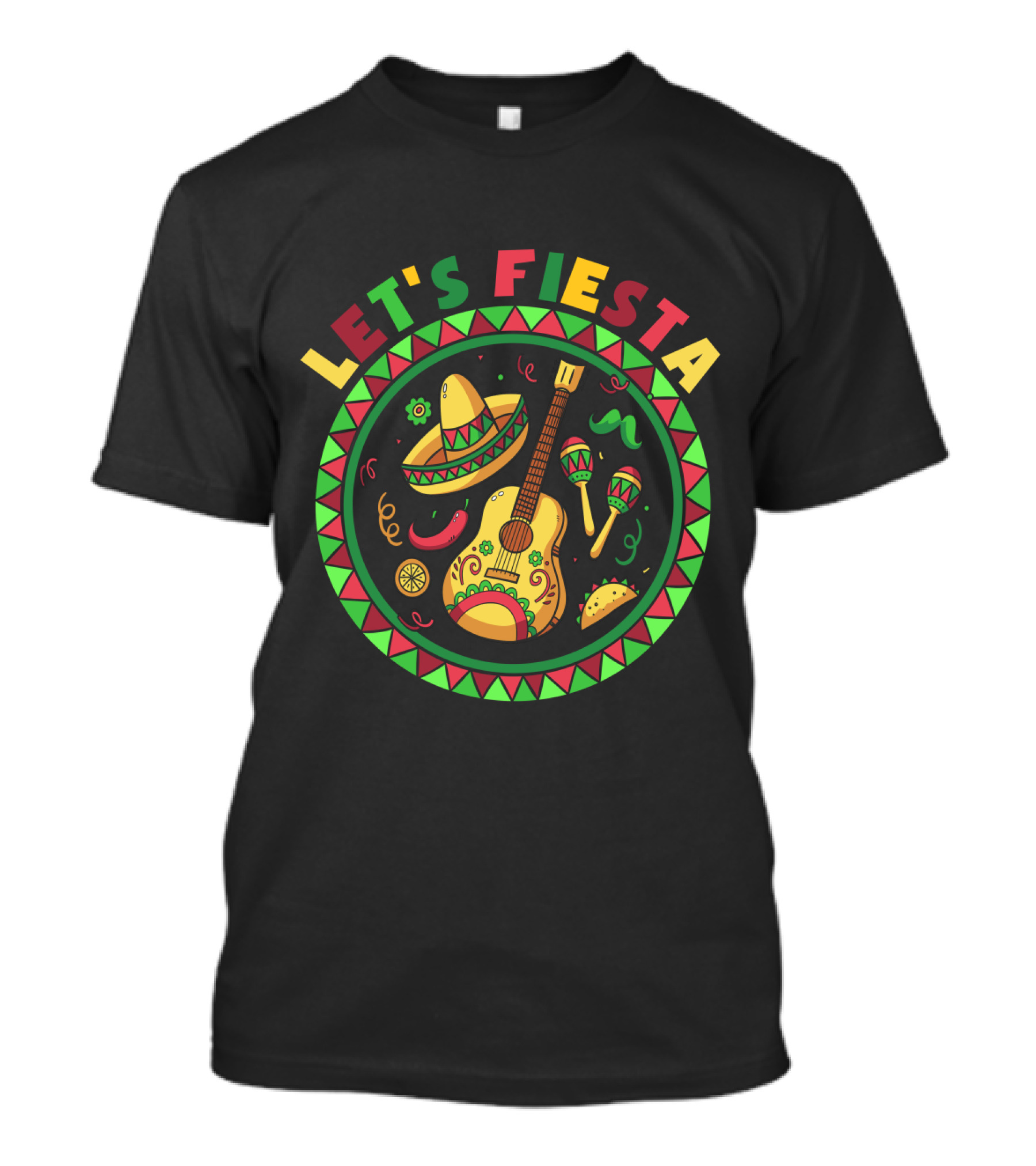 Let's Fiesta Cinco De Mayo Party Mexican T-Shirt