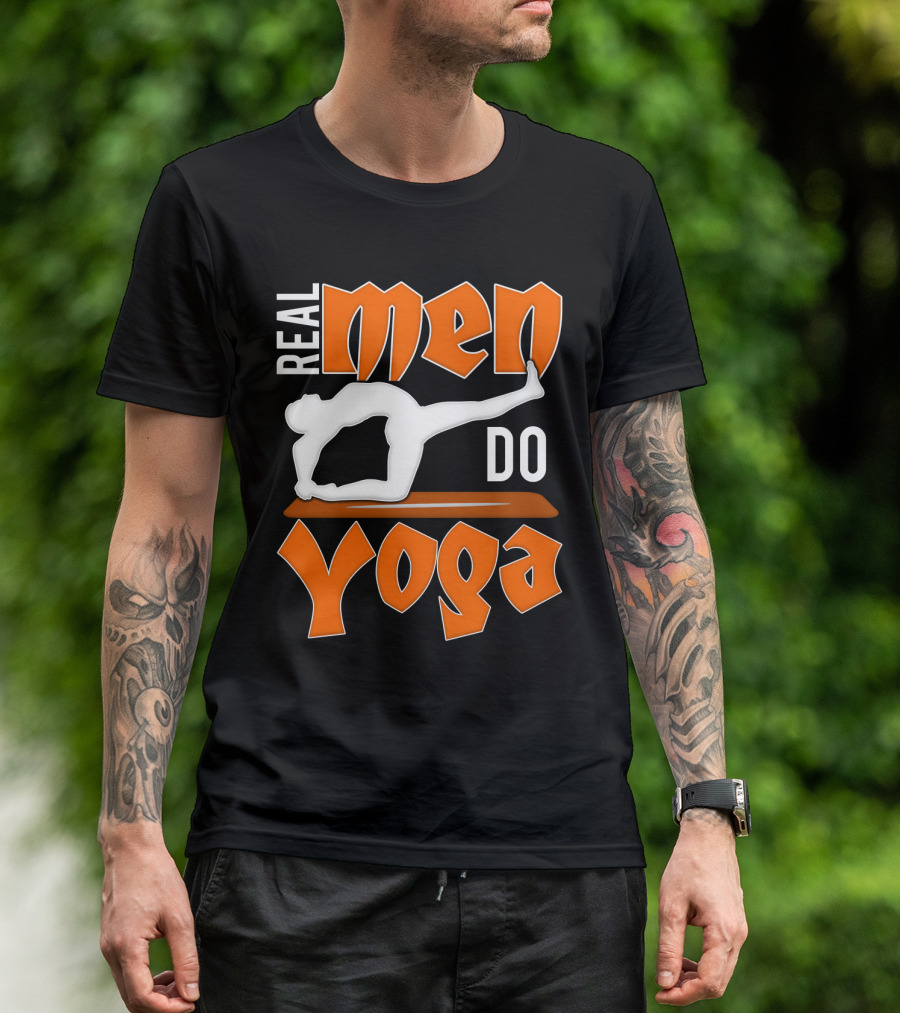 REAL MEN DO YOGA T-Shirt