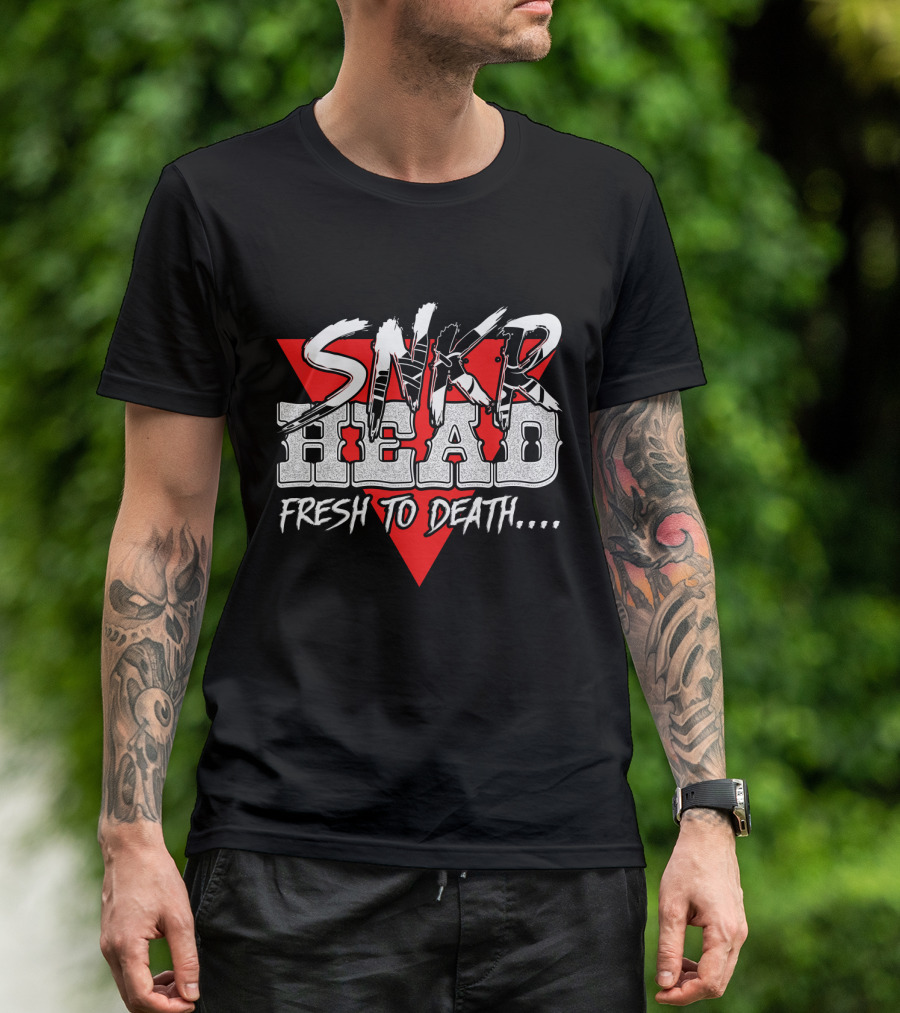 SNKR Head Fresh To Death T-Shirt