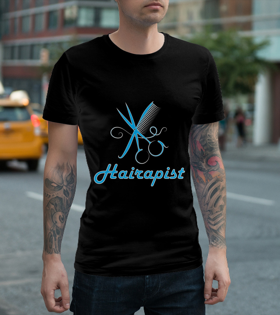 Hairapist Scissors Comb T-Shirt