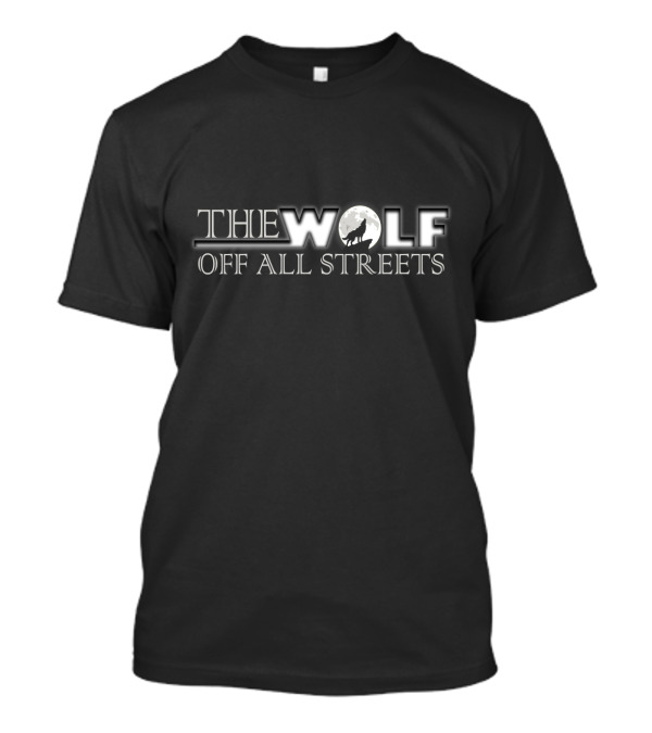 THE WOLF OFF ALL STREETS Moon Howling T-Shirt
