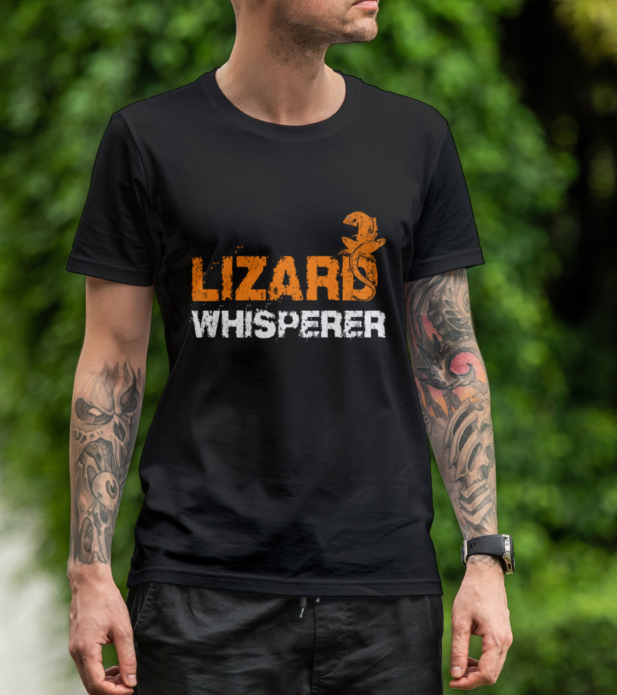 Lizard Whisperer Reptile Enthusiast T-Shirt