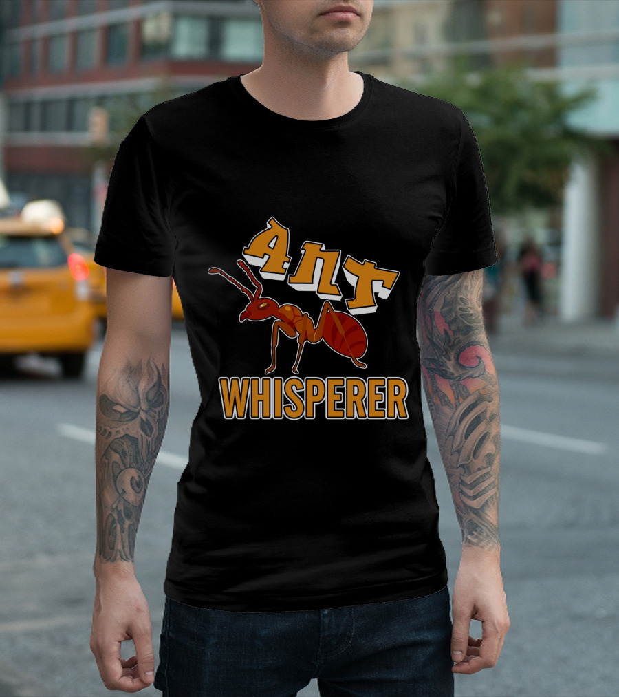 Ant Whisperer Red Ant Cartoon T-Shirt