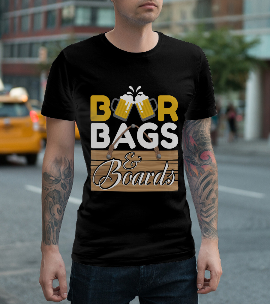 B Beer Bags And Boards T-Shirt