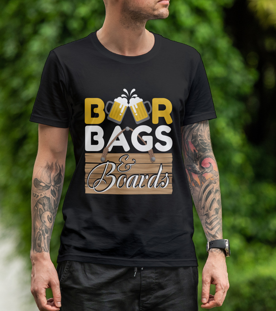 B Beer Bags And Boards T-Shirt