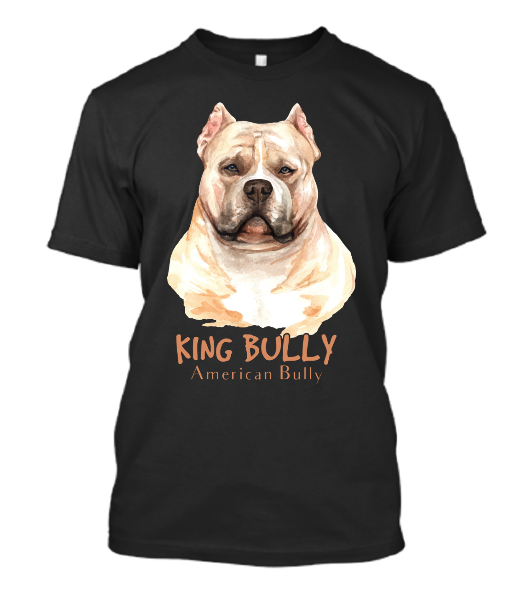 KING BULLY American Bully Dog USA T-Shirt