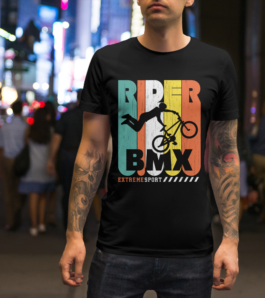 Rider BMX Extreme Sport T-Shirt