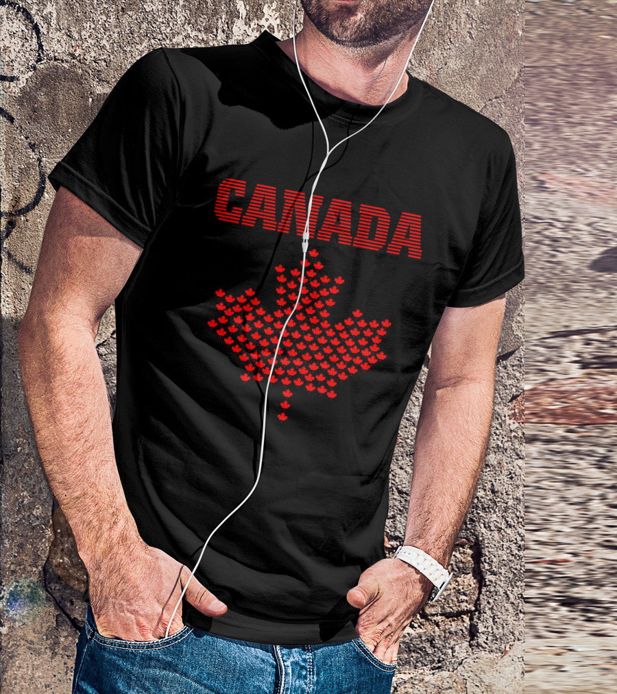 CANADA Red Maple Leaf T-Shirt