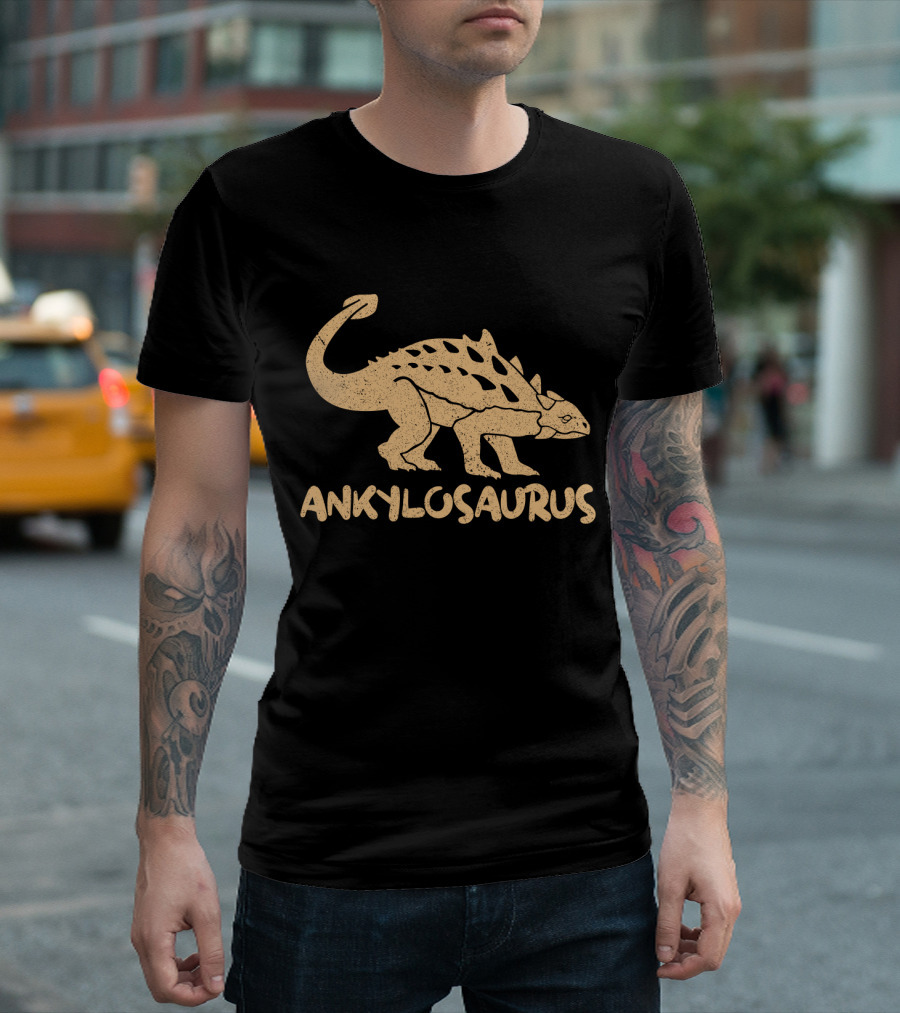 Ankylosaurus My Favorite Dinosaur Vintage Jurassic Reptile T-Shirt