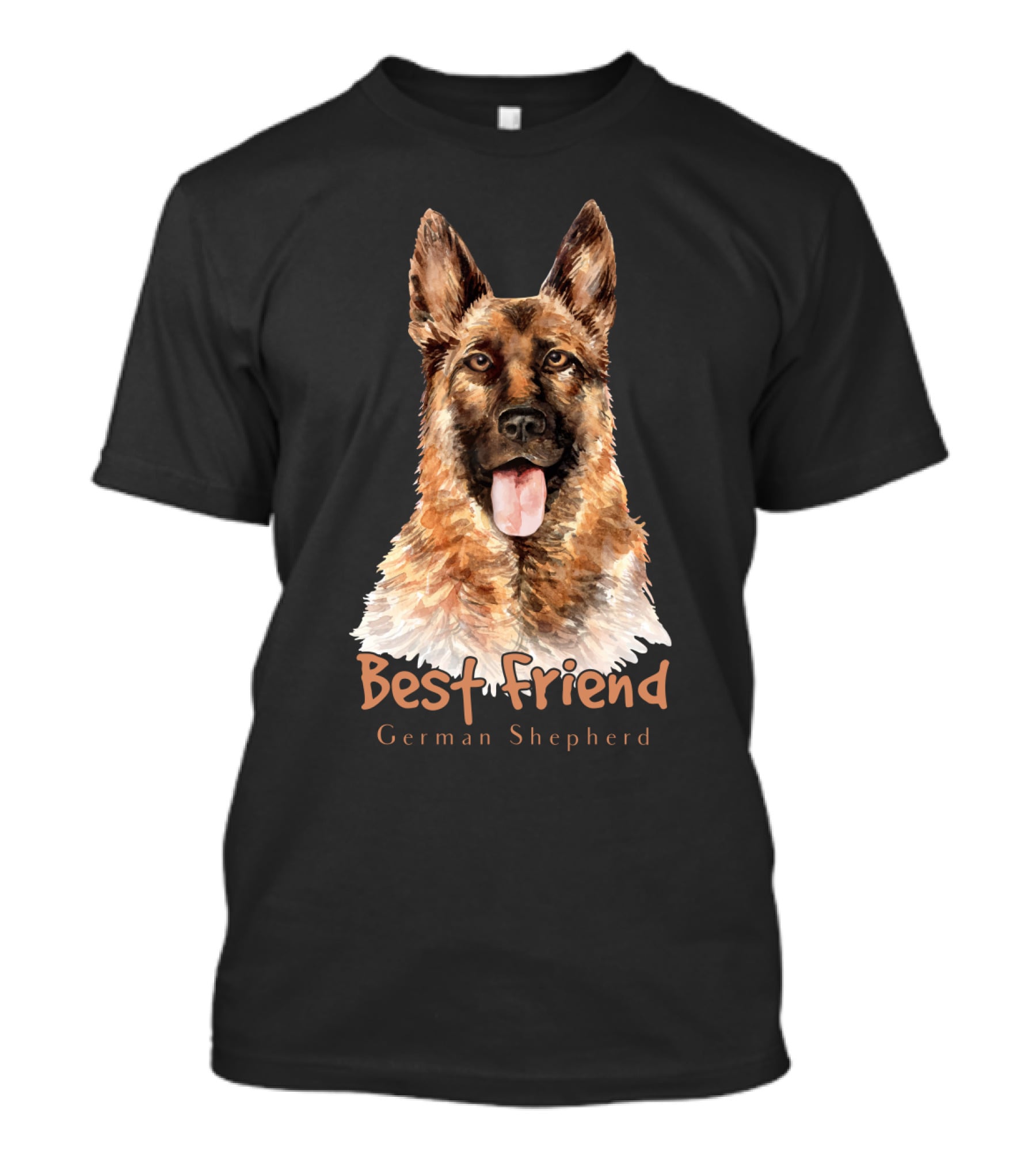 Best Friend German Shepherd T-Shirt
