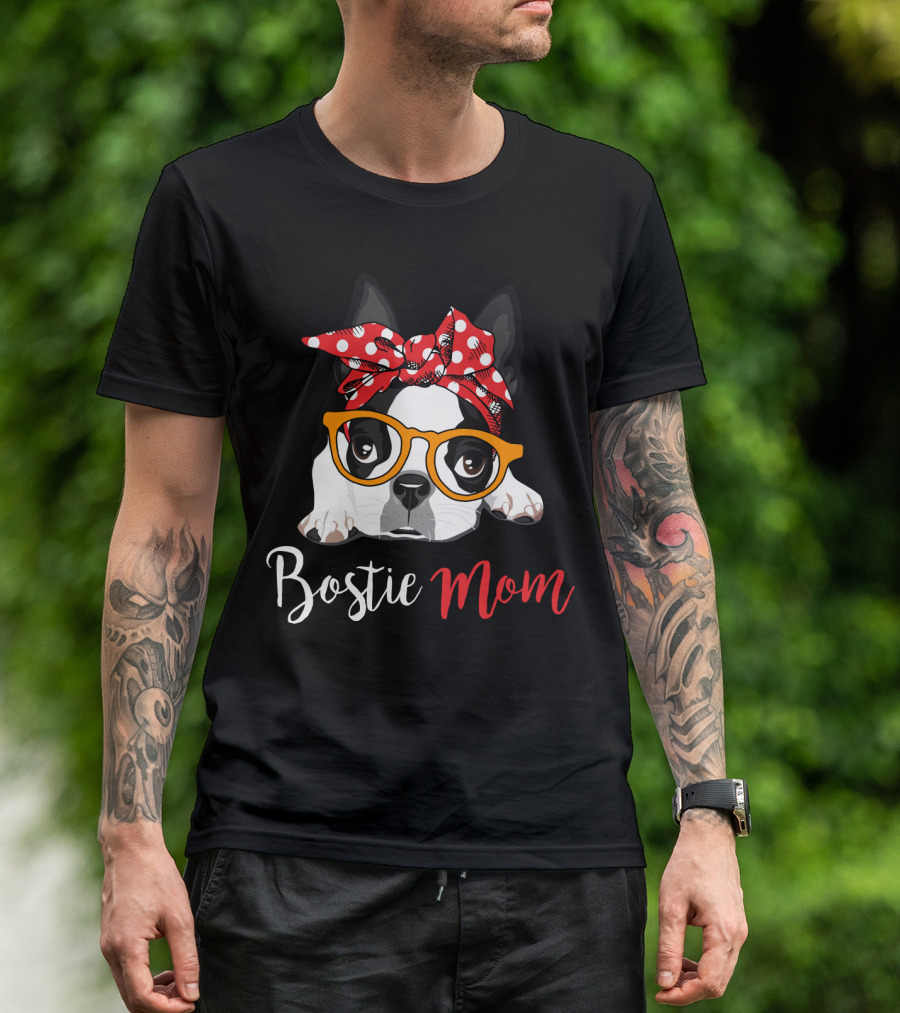 Bostie Mom T-Shirt