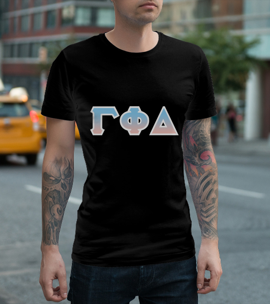 Gamma Phi Delta Sorority Inc Greek Letters T-Shirt