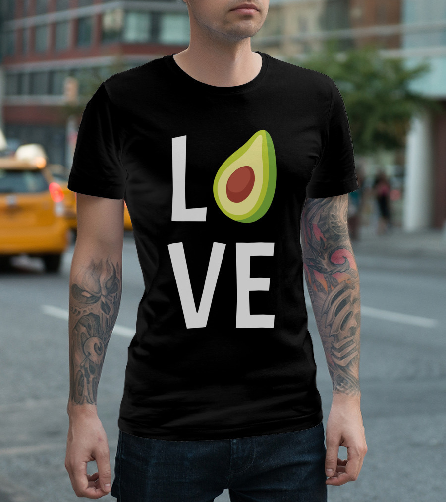 Love Avocado Cute Funny Aguacate T-Shirt