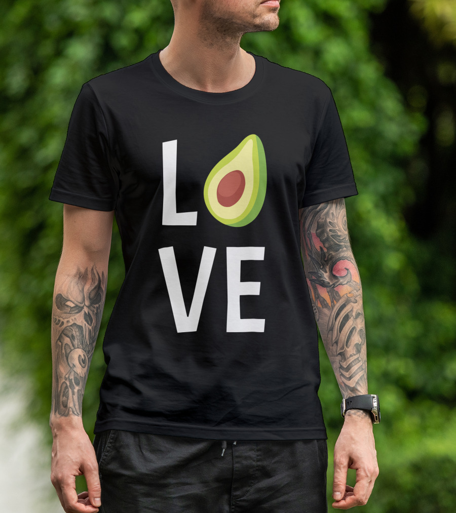 Love Avocado Cute Funny Aguacate T-Shirt