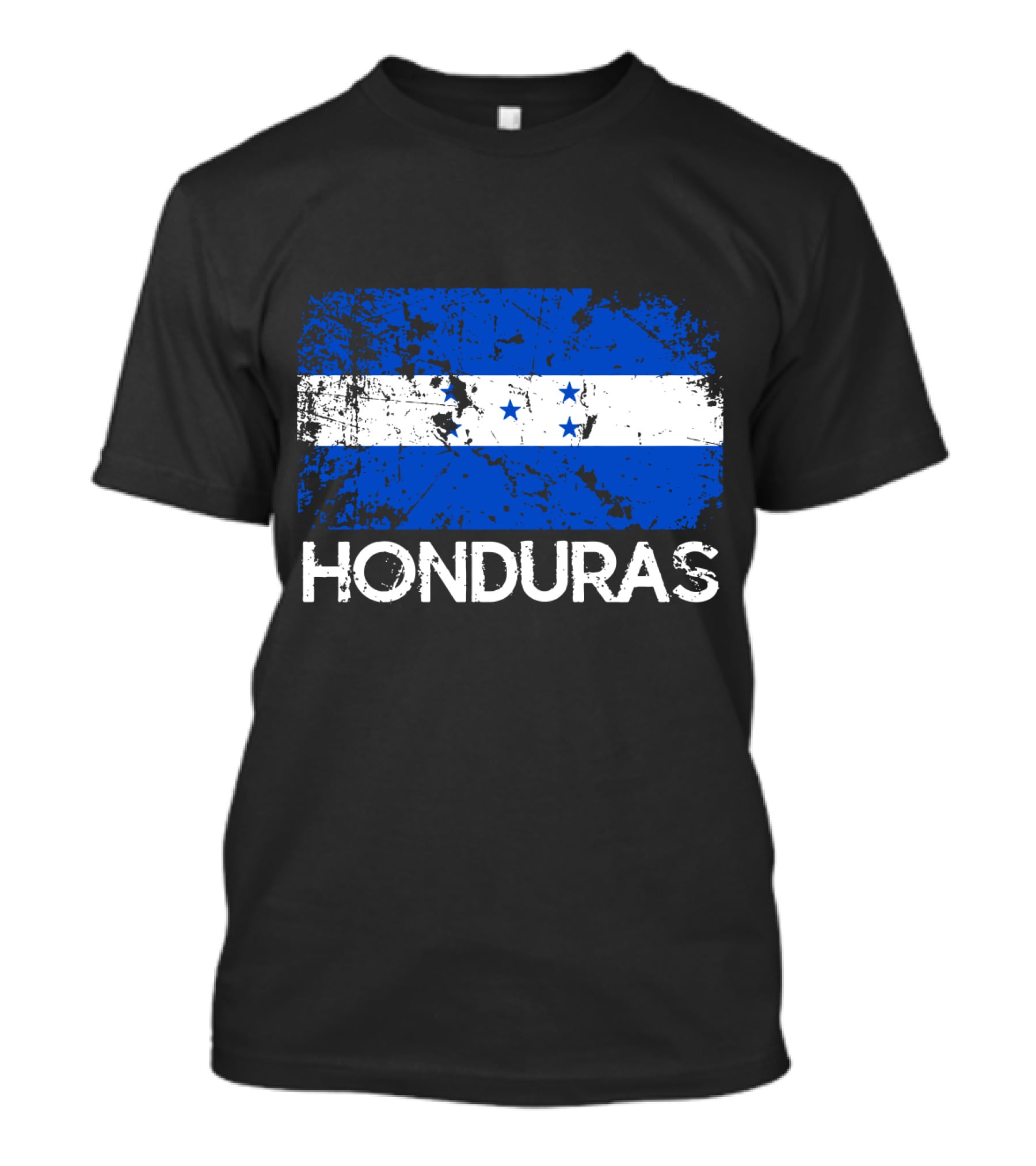 Honduran Flag Vintage Honduras Made In Honduras T-Shirt