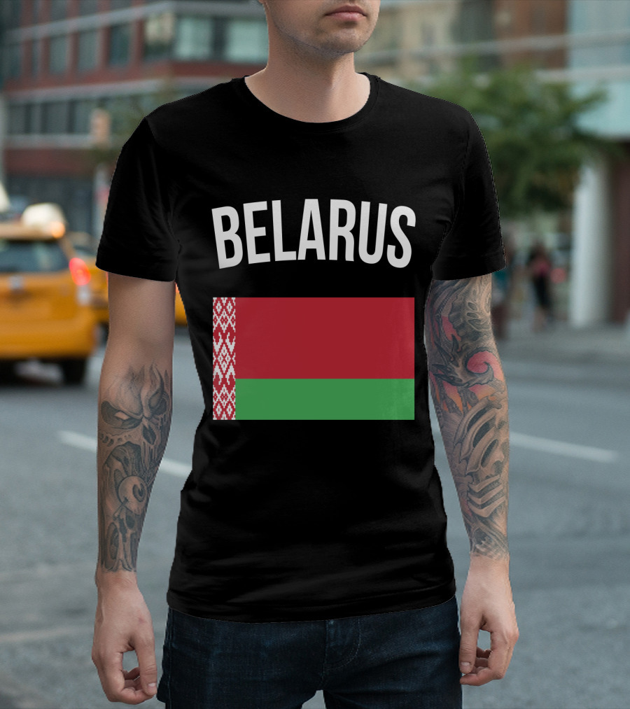 Belarus Flag Travel Vacation Belarusian T-Shirt