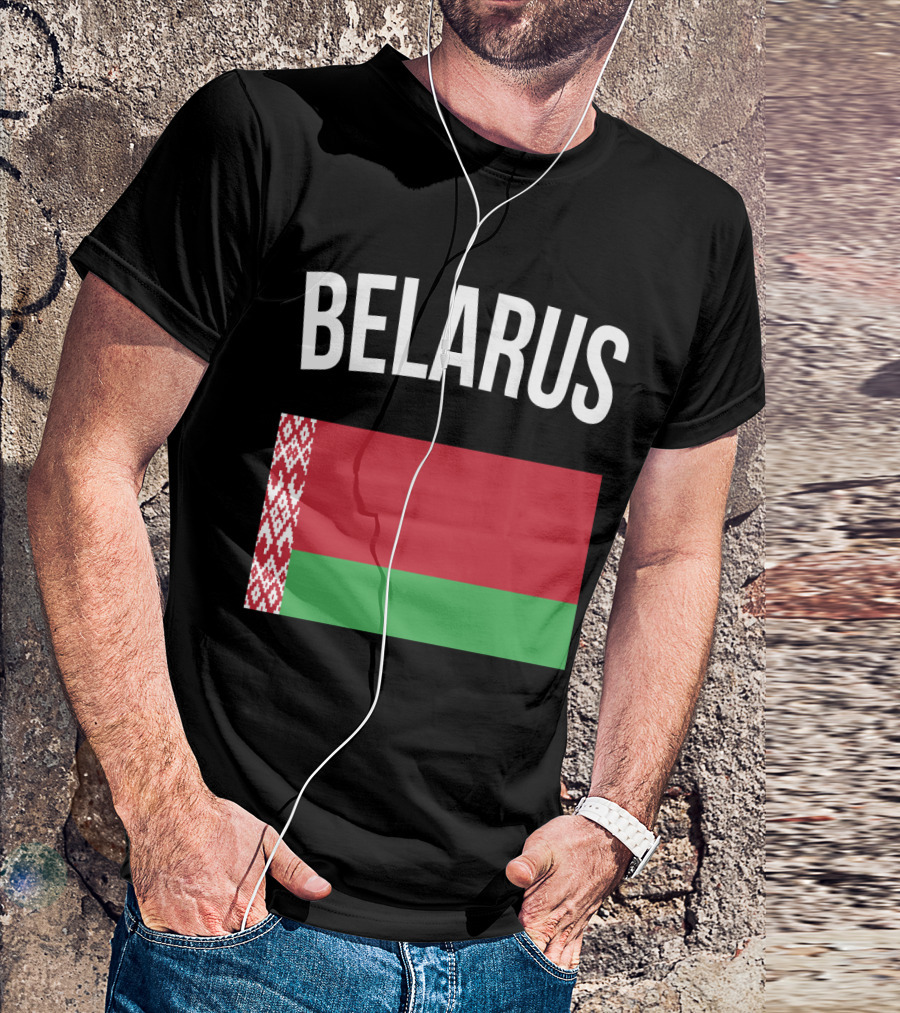 Belarus Flag Travel Vacation Belarusian T-Shirt