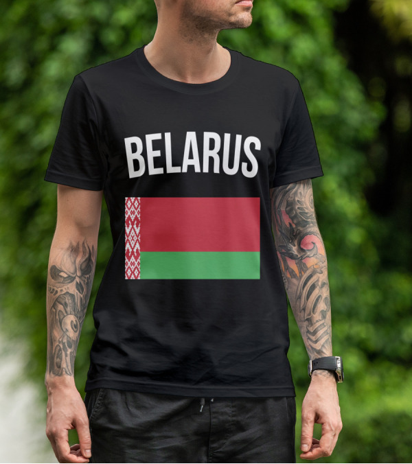 Belarus Flag Travel Vacation Belarusian T-Shirt