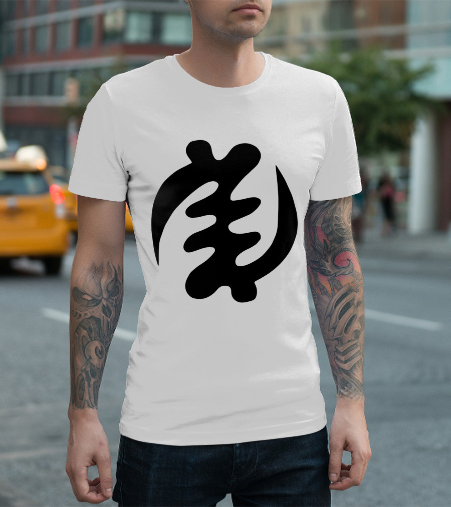 Gye Nyame African Adinkra Symbol Black Ghana Spiritual T-Shirt