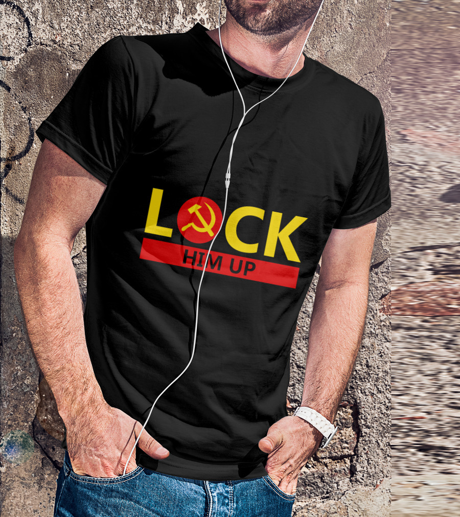 LOCK Him Up Russia Collusion Trump T-Shirt