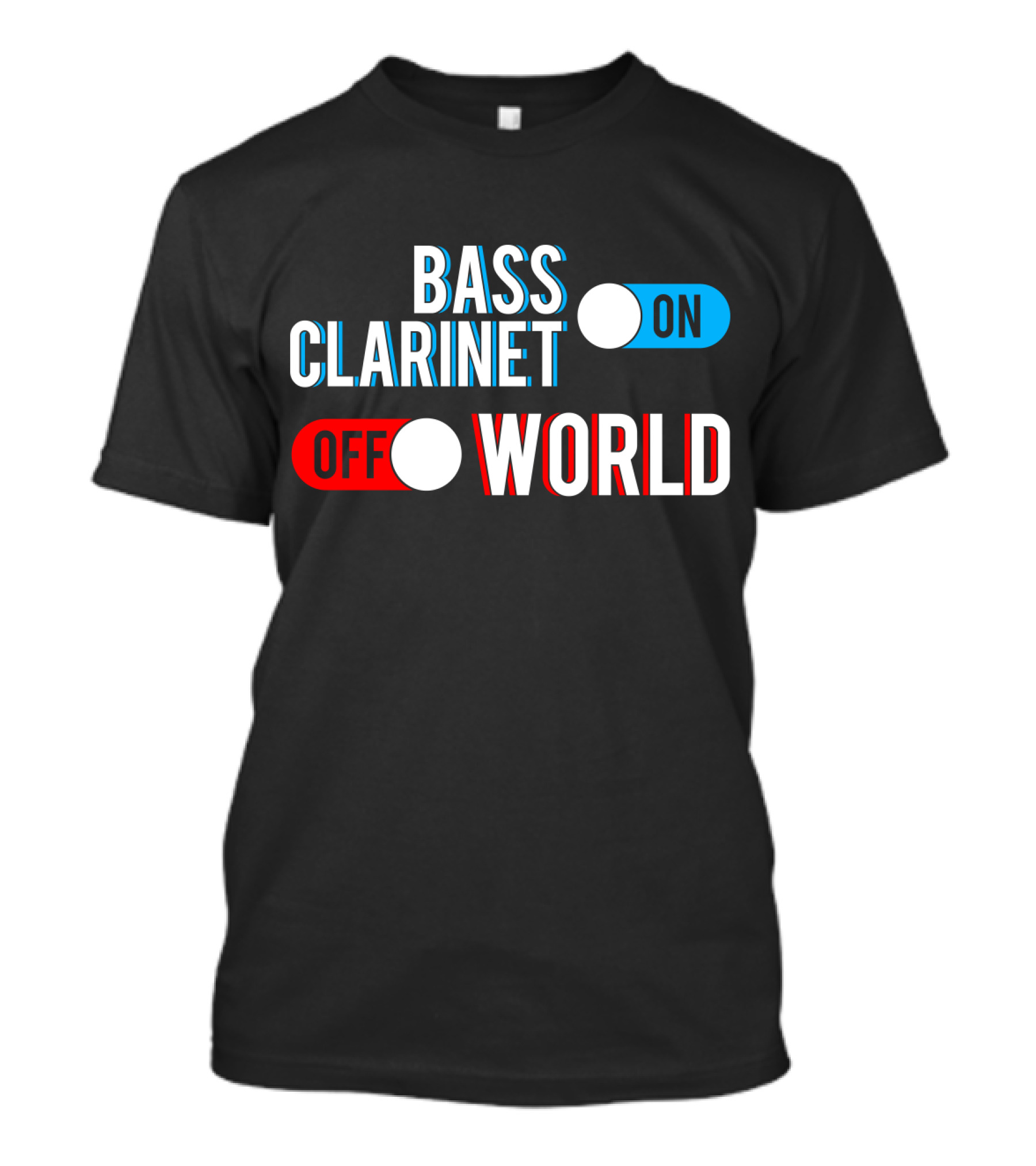 BASS CLARINET ON OFF WORLD T-Shirt