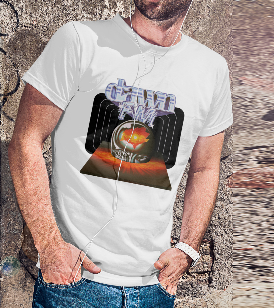 The Weeknd Dawn FM Album Merch Brain T-Shirt