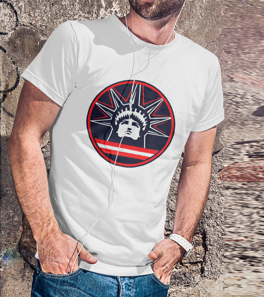 We Bleed Blue Merchandises Liberty Patriot T-Shirt