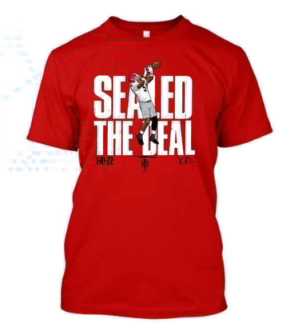 Kelee Ringo Sealed The Deal 1-10-22 Football Catch T-Shirt
