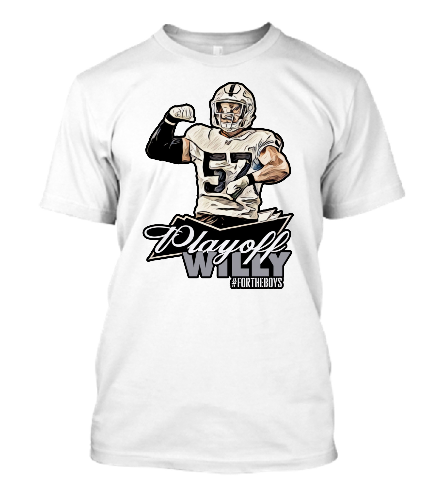 Bussin With The Boys Playoff Willy #FORTHEBOYS Merchandise T-Shirt