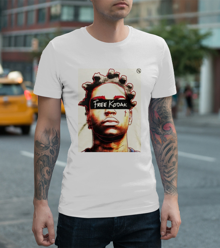Free Kodak Black Drawing T-Shirt