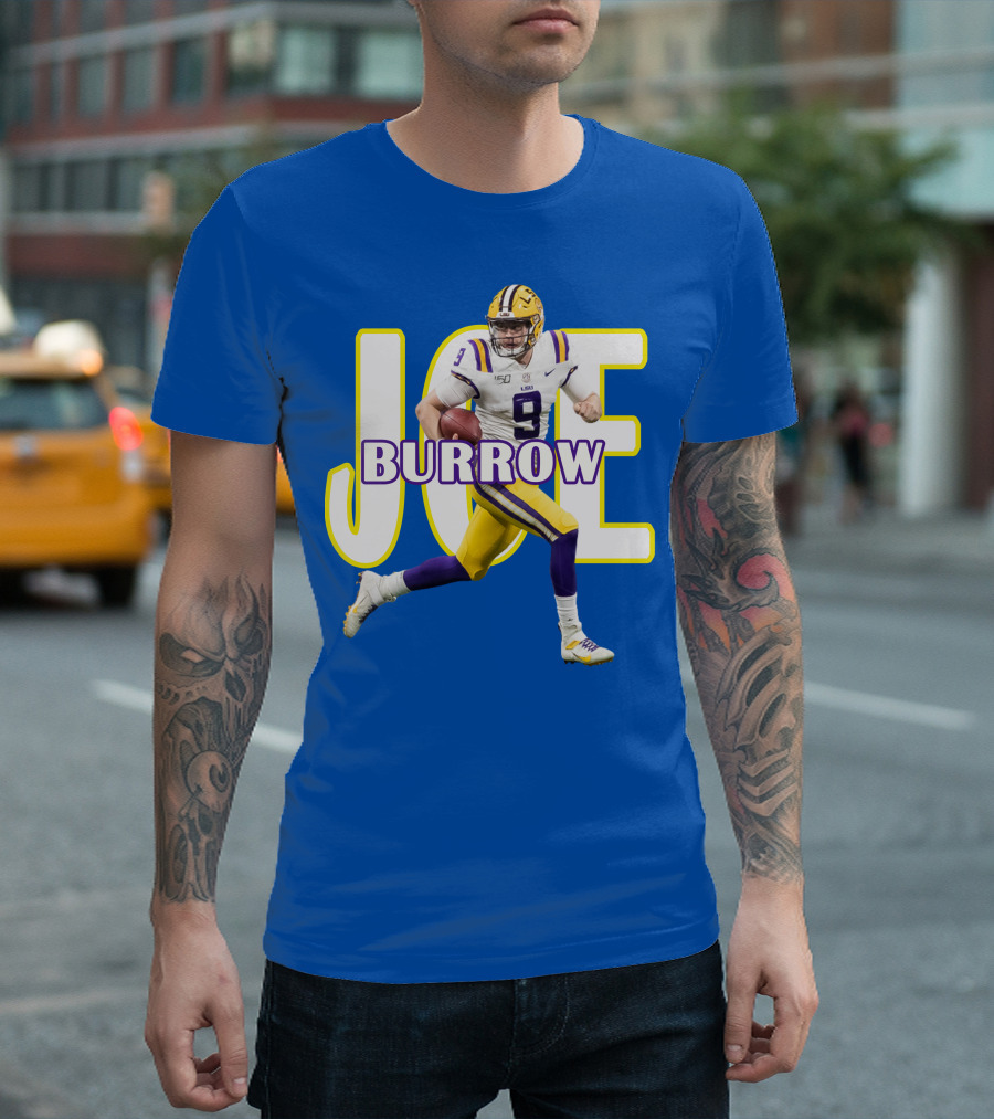 Joe Burrow LSU Football Legends T-Shirt