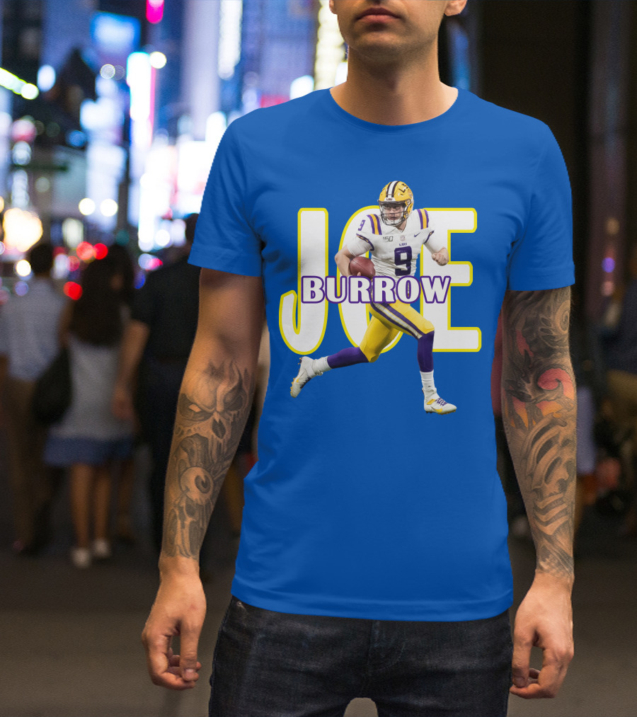 Joe Burrow LSU Football Legends T-Shirt