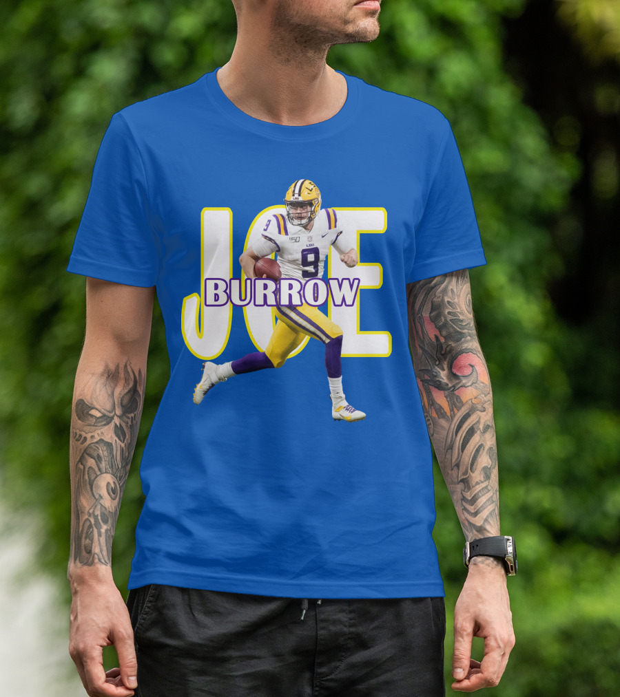 Joe Burrow LSU Football Legends T-Shirt