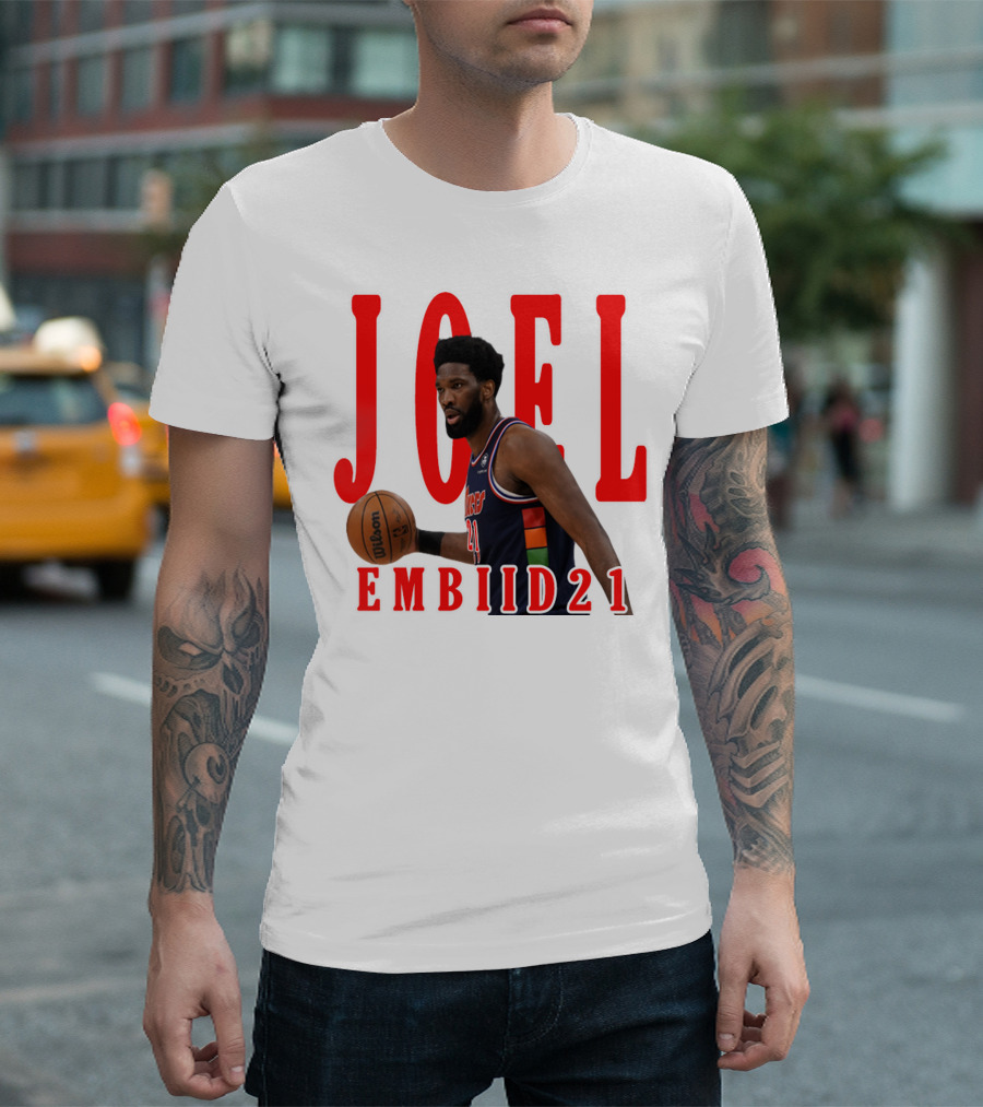 JOEL EMBIID 21 Basketball Player T-Shirt