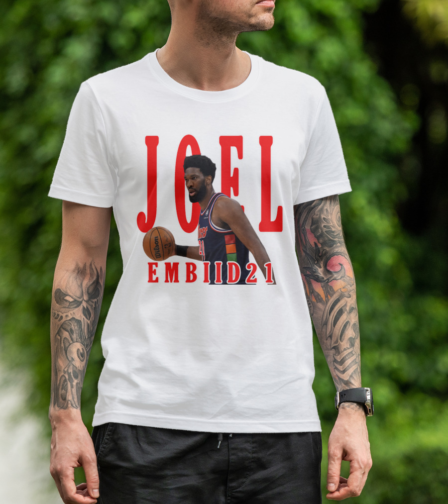 JOEL EMBIID 21 Basketball Player T-Shirt