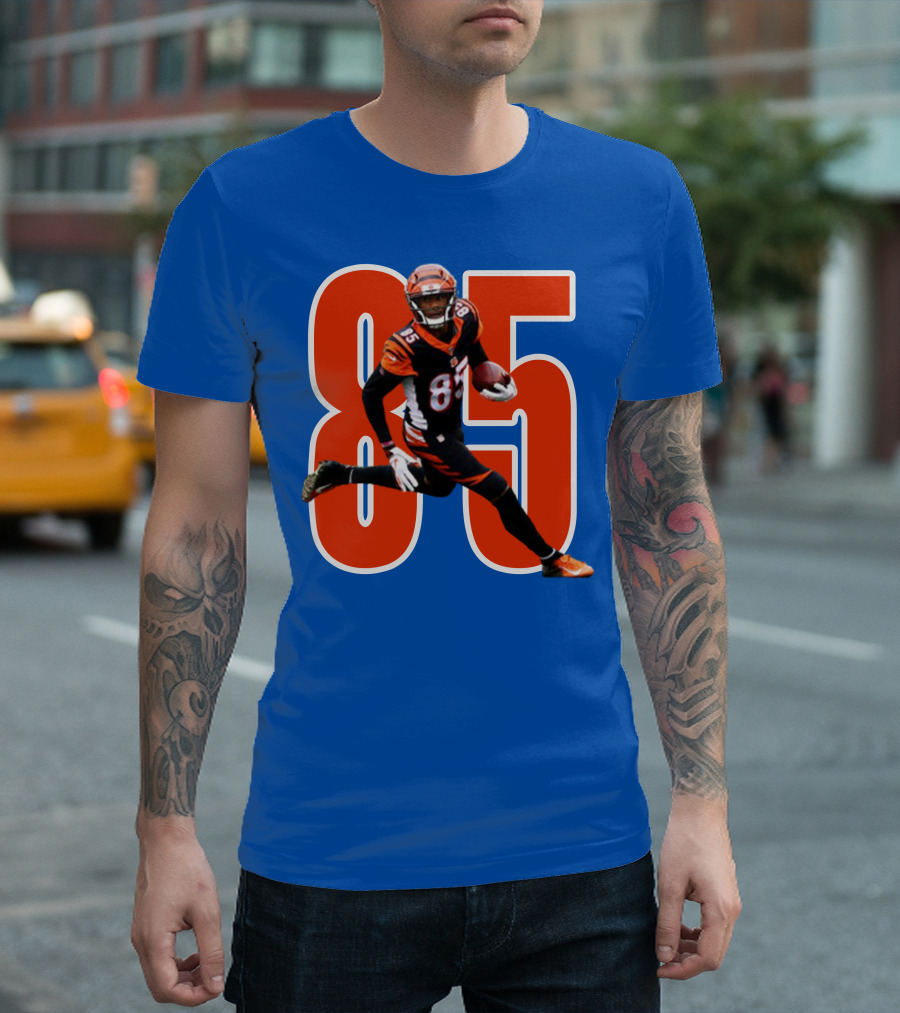 Bengals WR Higgins 85 NFL Football T-Shirt