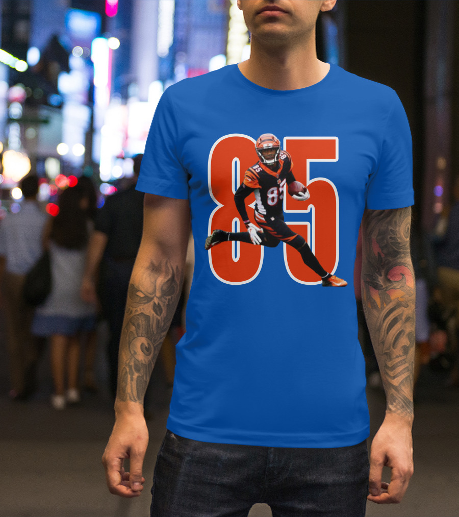 Bengals WR Higgins 85 NFL Football T-Shirt