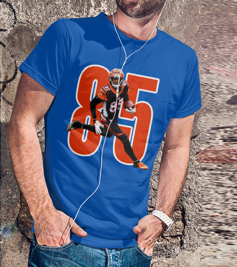 Bengals WR Higgins 85 NFL Football T-Shirt
