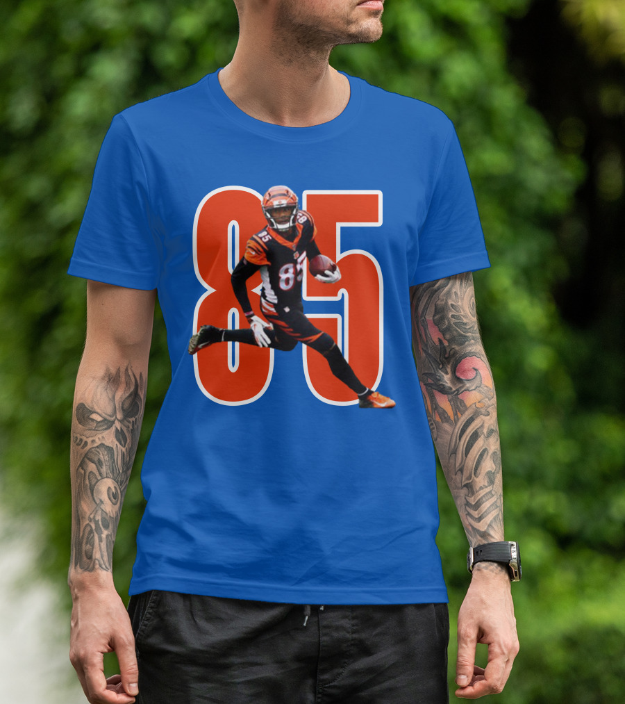 Bengals WR Higgins 85 NFL Football T-Shirt