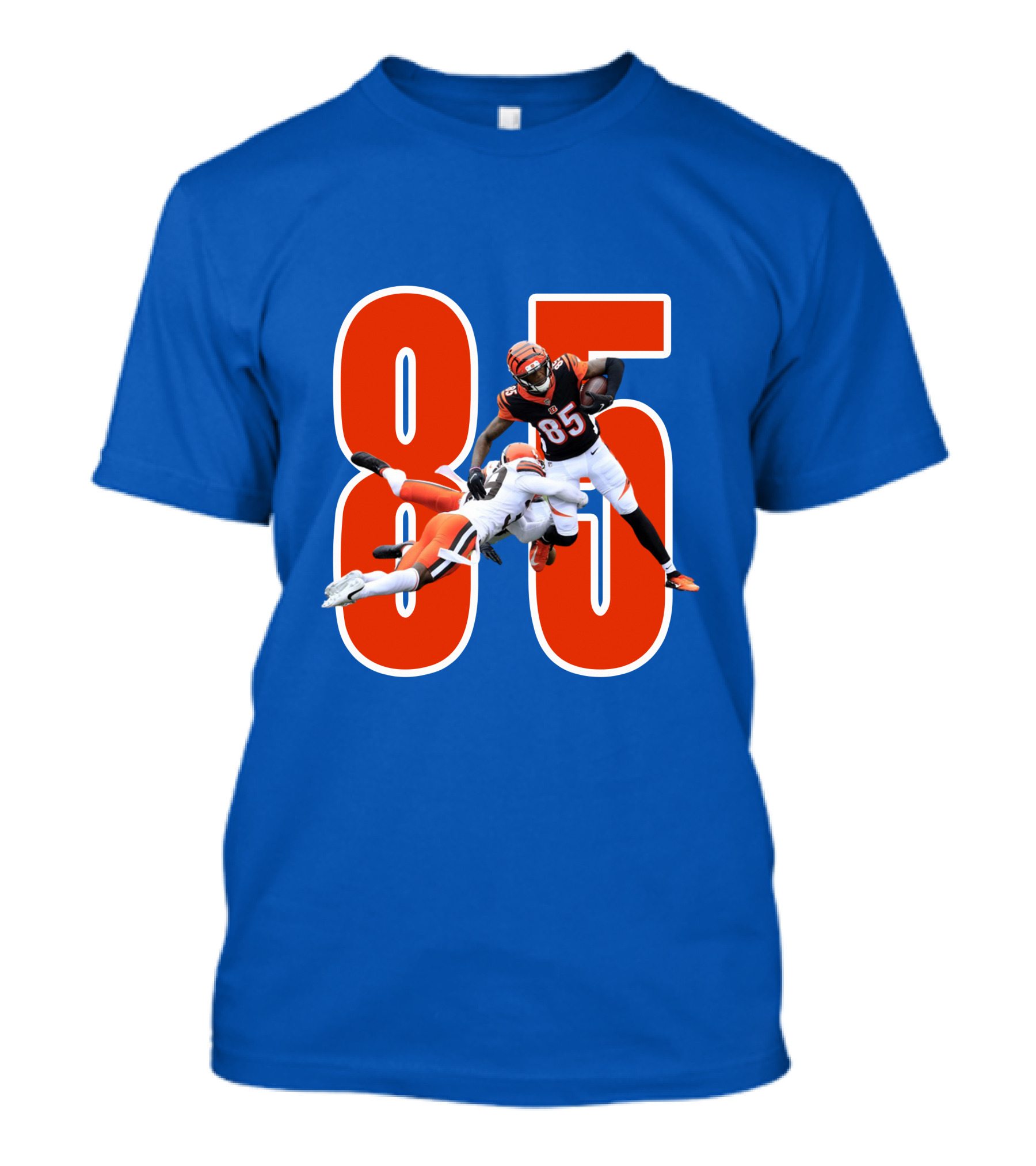 Tee Higgins Tamaurice William Cincinnati Bengals 85 Football T-Shirt