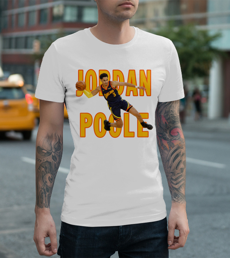 Jordan Poole Oakland Basketball Star Player T-Shirt