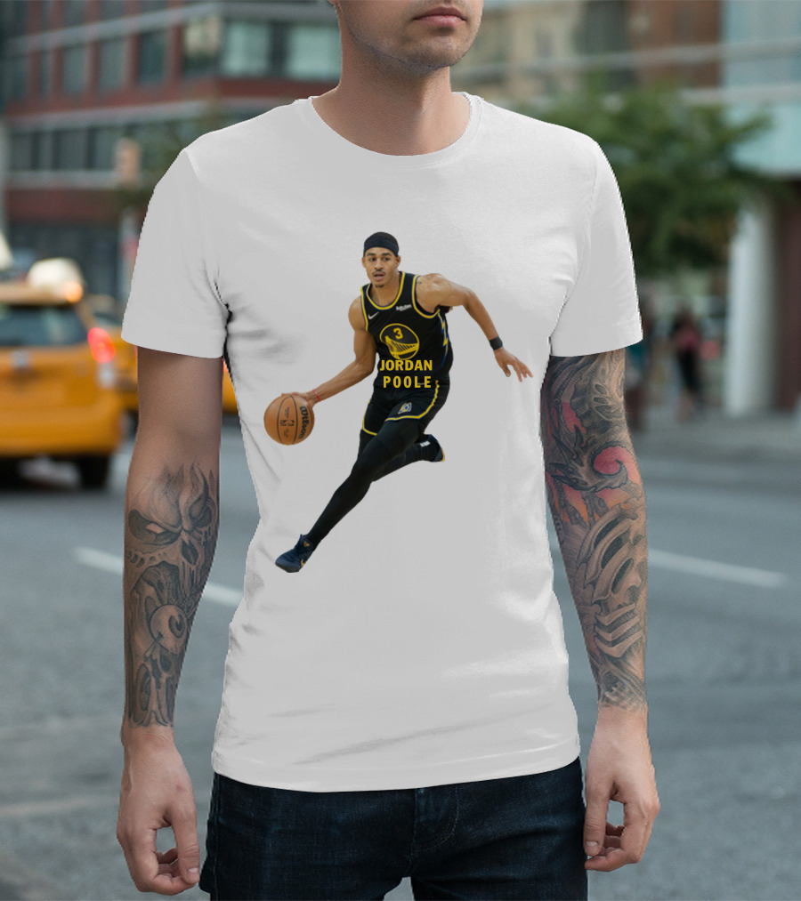 Jordan Poole NBA Golden State Warriors Basketball T-Shirt