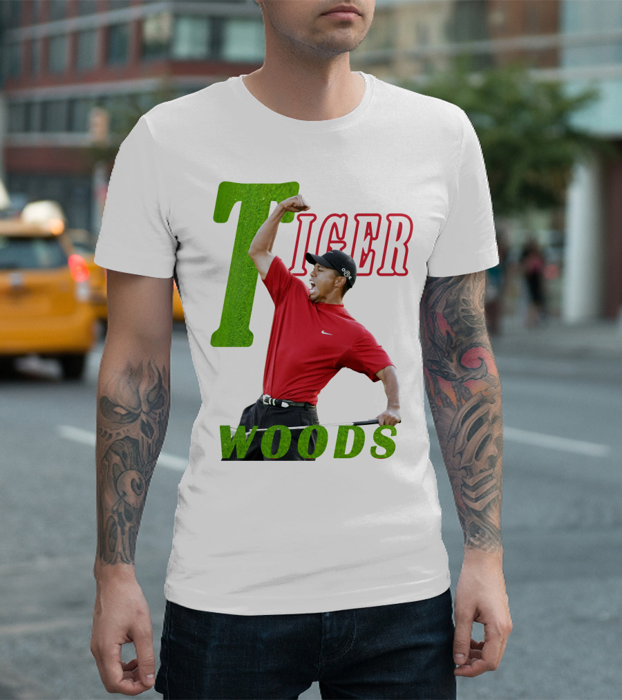 Tiger Woods Golfe Victory T-Shirt