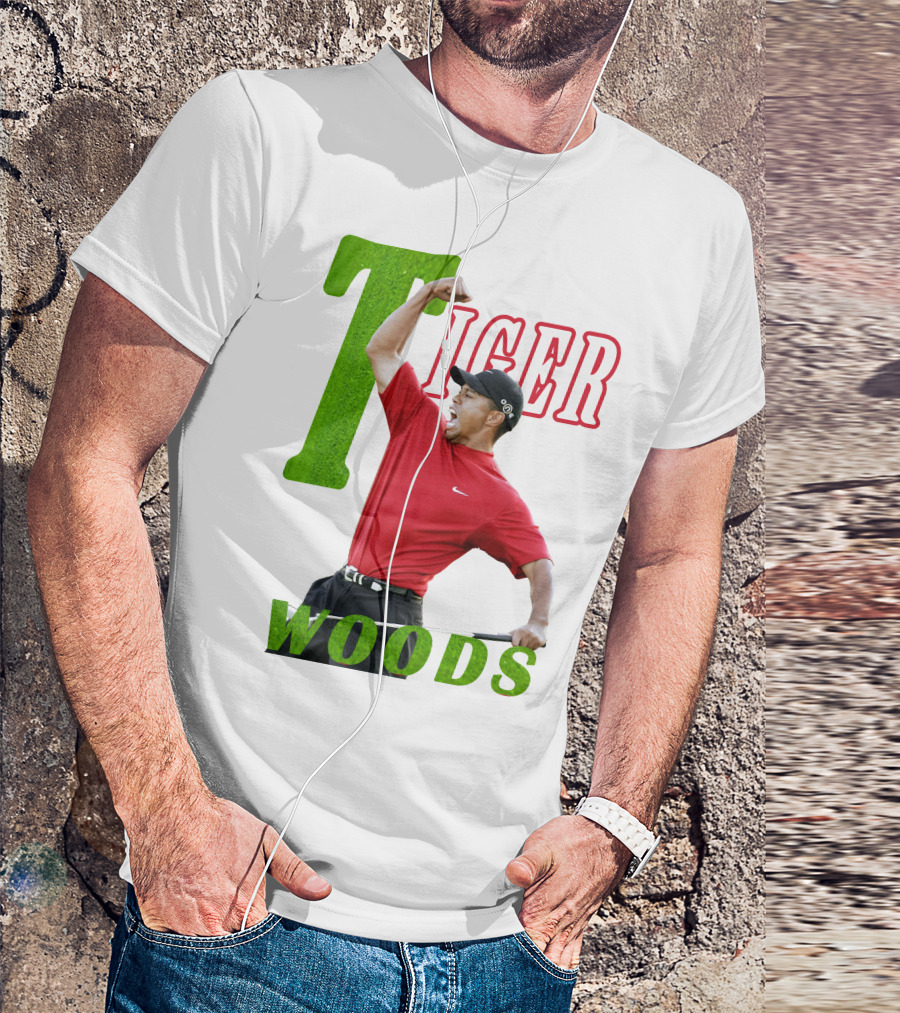 Tiger Woods Golfe Victory T-Shirt