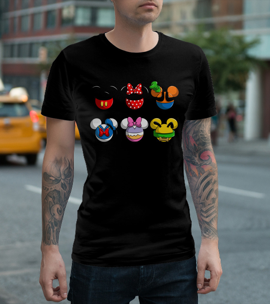 DN Ball Disney Character Icon Set T-Shirt