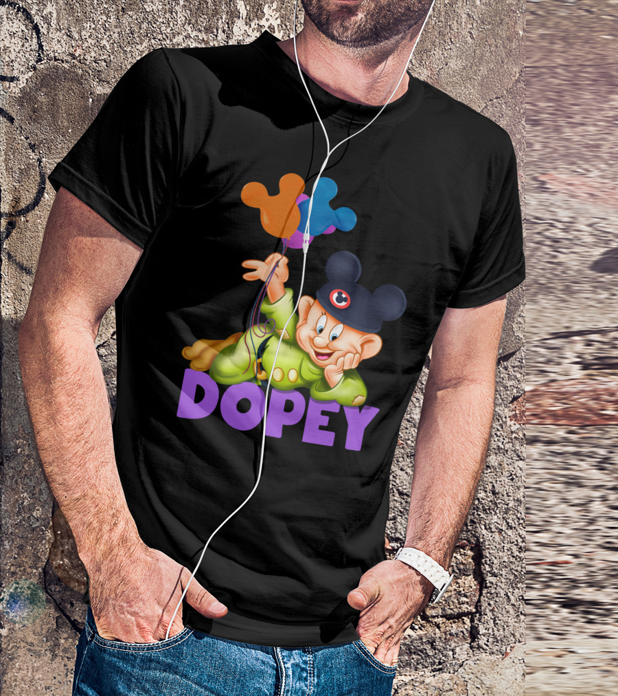 Dopey Balloons Pixar Crossover T-Shirt