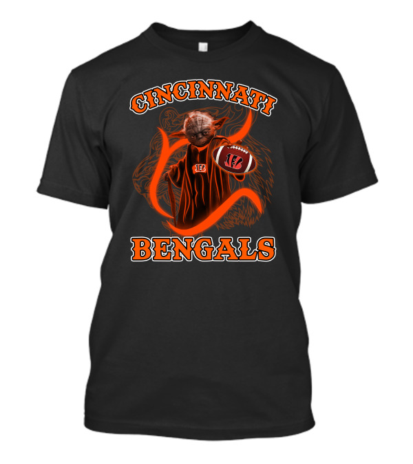 Cincinnati Bengals Yoda Football Force T-Shirt