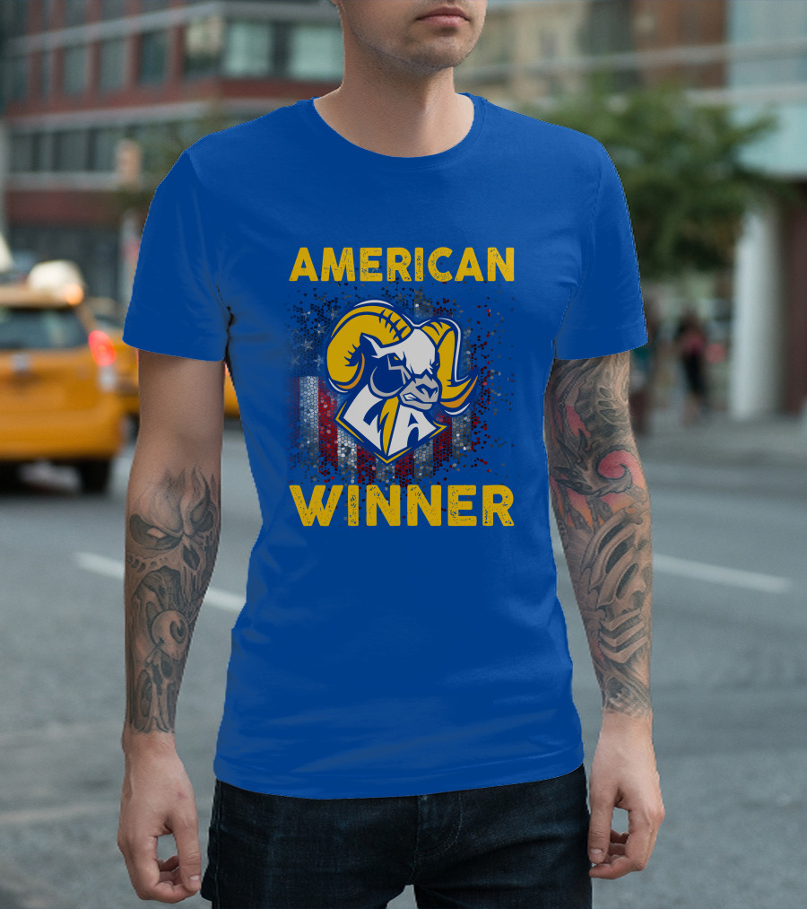 American Winner Los Angeles Rams Special Gift T-Shirt