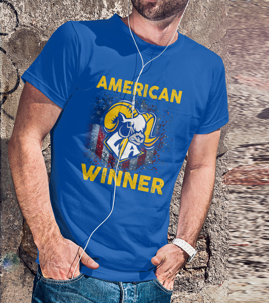 American Winner Los Angeles Rams Special Gift T-Shirt