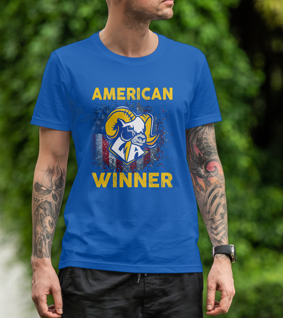 American Winner Los Angeles Rams Special Gift T-Shirt